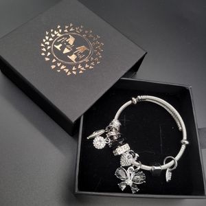 Stainless Steel Charm Bangle